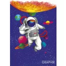 Marabu Permanent Marker Graphix kétvégű tűfilc szett - "HERO OF GALAXY", 24 db