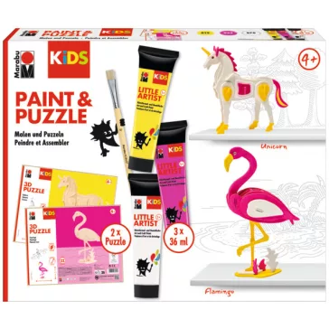   Marabu KiDS Little Artist kifesthető puzzle – Unikornis, FSC100%