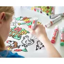 Marabu KiDS Window Color üvegmatrica festék szett - "Farm", 6 x 25ml