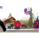 Marabu KiDS Window Color üvegmatrica festék szett - "Glitter Fairy", 10 x 25ml