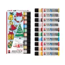 Marabu Window Color üvegmatrica festék szett - "Karácsony", 10 x 25 ml