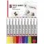 Marabu Textile textilfilc szett - 10 x 3 mm