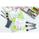 Marabu Acryl Color akrilfesték szett simítóval - 6x25 ml pasztell színek