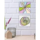 Marabu Acryl Color akrilfesték szett simítóval - 6x25 ml pasztell színek