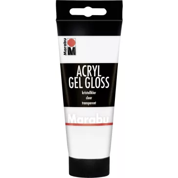 Marabu akril gél - kristálytiszta 101, 100 ml