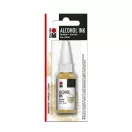 Marabu Alcohol Ink - metál-arany 784, 20 ml