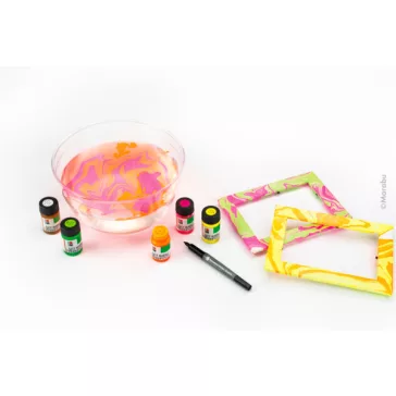 Marabu easy marble set NEON