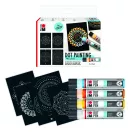 Marabu Dot Pen pontozó festék szett - "Mandala",  9 részes
