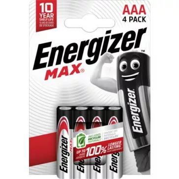 ENERGIZER Max elem, 4 db - AAA mikro