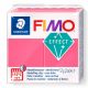 FIMO Effect süthető gyurma - áttetsző piros, 57 g