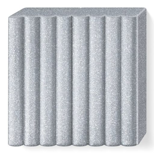FIMO Effect süthető gyurma - csillámos ezüst, 57 g