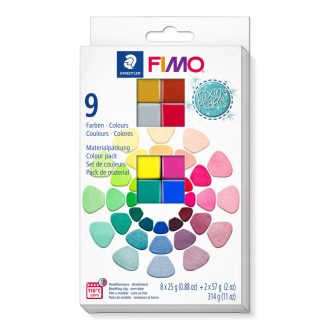   FIMO Effect süthető gyurma készlet - 8 x 25 g + 2 x 57 g, Gyöngy Színek