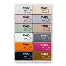 FIMO Effect süthető gyurma készlet - 12 x 25 g, Boho