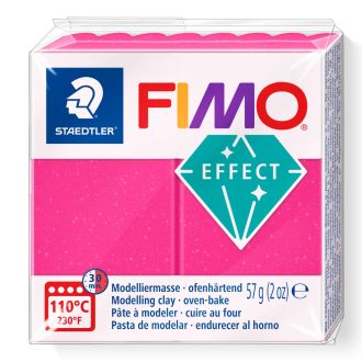 FIMO Effect süthető gyurma - rubin kvarc, 57 g