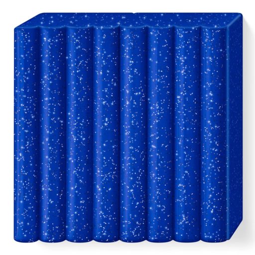 FIMO Effect süthető gyurma - csillámos kék, 57 g