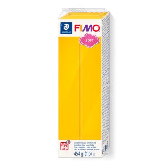 FIMO Soft süthető gyurma - napsárga, 454 g