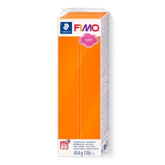 FIMO Soft süthető gyurma - mandarin, 454 g