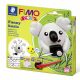 FIMO Kids kreatív süthető gyurma készlet - 2 x 42 g, vicces koala