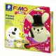 FIMO Kids kreatív süthető gyurma készlet - 2 x 42 g, vicces nyuszi