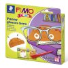 FIMO Kids kreatív süthető gyurma készlet - 2 x 42 g, vicces szemüvegtartó hős