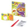 FIMO Kids kreatív süthető gyurma készlet - 2 x 42 g, vicces szemüvegtartó hős