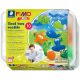 FIMO Kids kreatív süthető gyurma készlet - 4 x 42 g + eszközök, tengeri állatok