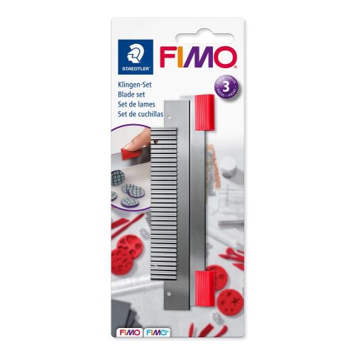 FIMO gyurmavágó kések - fém, 3 db