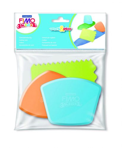 FIMO Kids gyurmavágó és mintázó készlet gyerekeknek - műanyag, 3 db