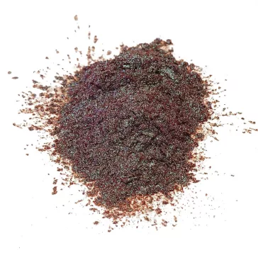 Kaméleon (flip-flop) pigment por - páva, fedő, 3g