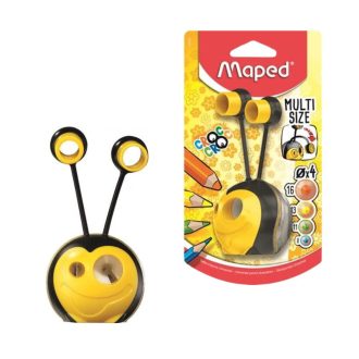 MAPED Croc croc hegyező, kétlyukú - méhecske