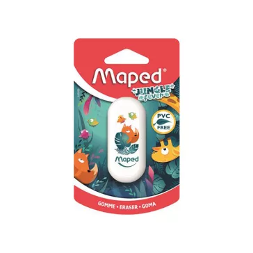MAPED Jungle Fever radír - vegyes minta