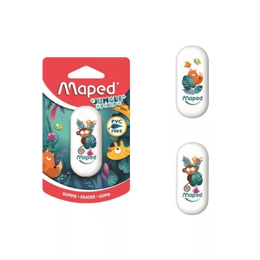 MAPED Jungle Fever radír - vegyes minta
