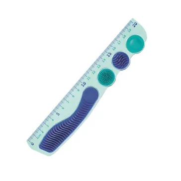   MAPED Kidy Learn Concentration vonalzó, műanyag, 20 cm - kék