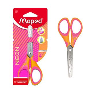 MAPED Soft Neon iskolai olló, 13 cm