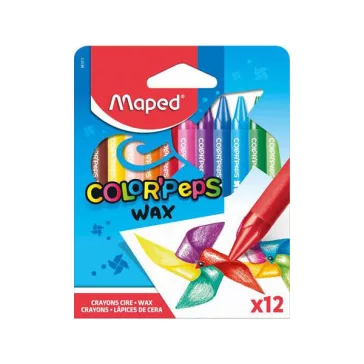MAPED Color Peps Wax zsírkréta készlet - 12 db