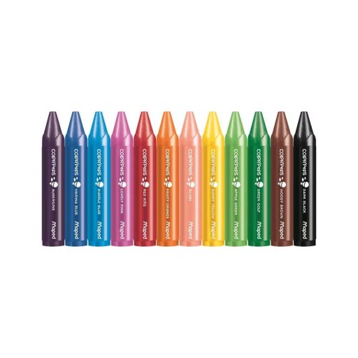 MAPED Color Peps Maxi Wax zsírkréta, vastag, 12 db-os