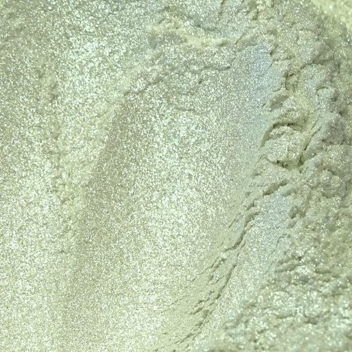 Gyöngyház hatású mica pigment por - gyöngy zöld, 3g