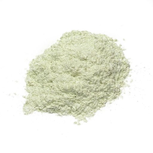 Gyöngyház hatású mica pigment por - gyöngy zöld, 45g