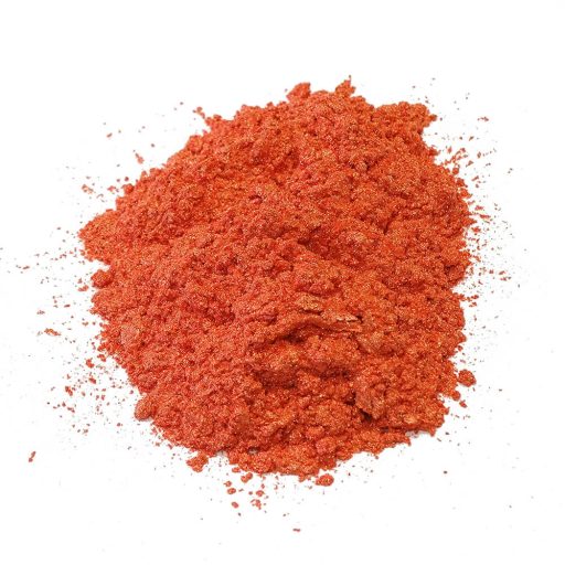 Gyöngyház hatású mica pigment por - korall, 3g