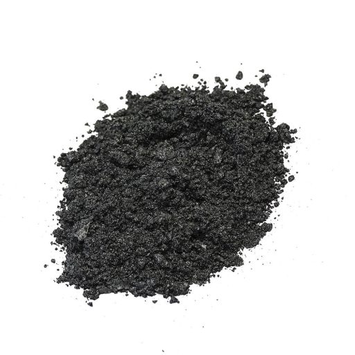 Gyöngyház hatású mica pigment por - grafit, 3g