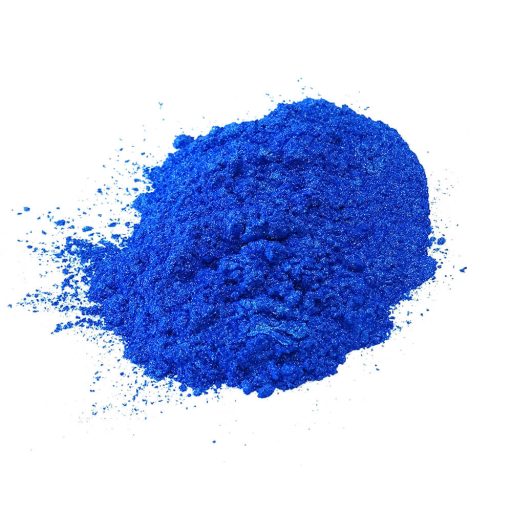 Gyöngyház hatású mica pigment por - királykék, 10g