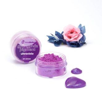 Gyöngyház hatású mica pigment por - ultraviola, 3g