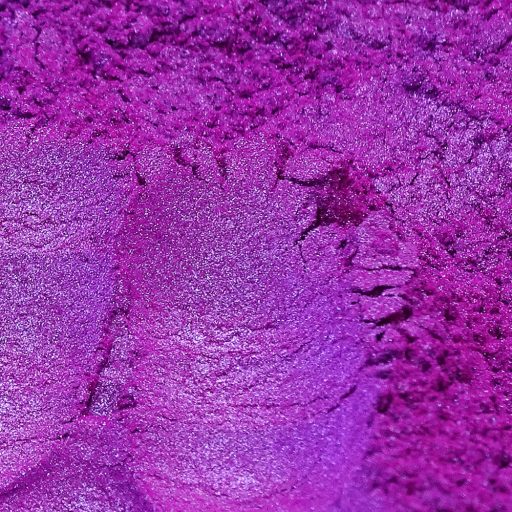 Gyöngyház hatású mica pigment por - ultraviola, 3g