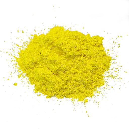 Gyöngyház hatású mica pigment por - citrom, 10g