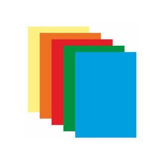 Színes papír, A4, 5x5 lap - 80 g/m2