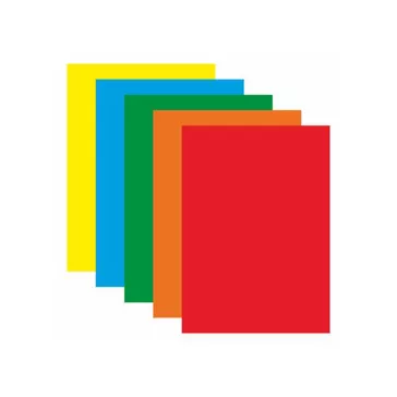 Színes papír, A4, 5x2 lap - 160 g/m2