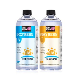 Let's Resin epoxi öntőgyanta - 1,8 liter, UV-álló