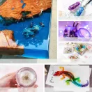 Let's Resin epoxi öntőgyanta szett - 1 liter