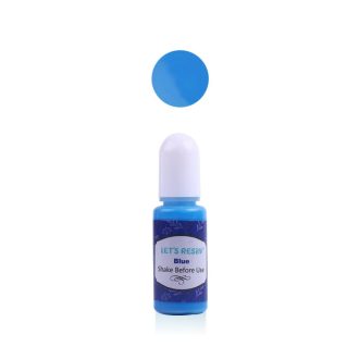 Let's Resin opálos gyantafesték - kék, 10 ml