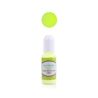 Let's Resin opálos gyantafesték - fluosárga, 10 ml